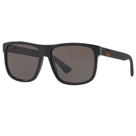 Gucci™ GG0010S 001 58 Black Sunglasses 